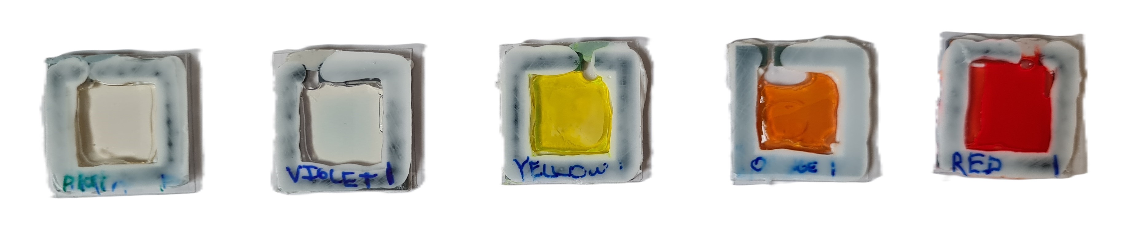 Luminescent Waveguide Encoded Lattices